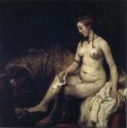 REMBRANDT Harmenszoon van Rijn Bathsheba china oil painting reproduction